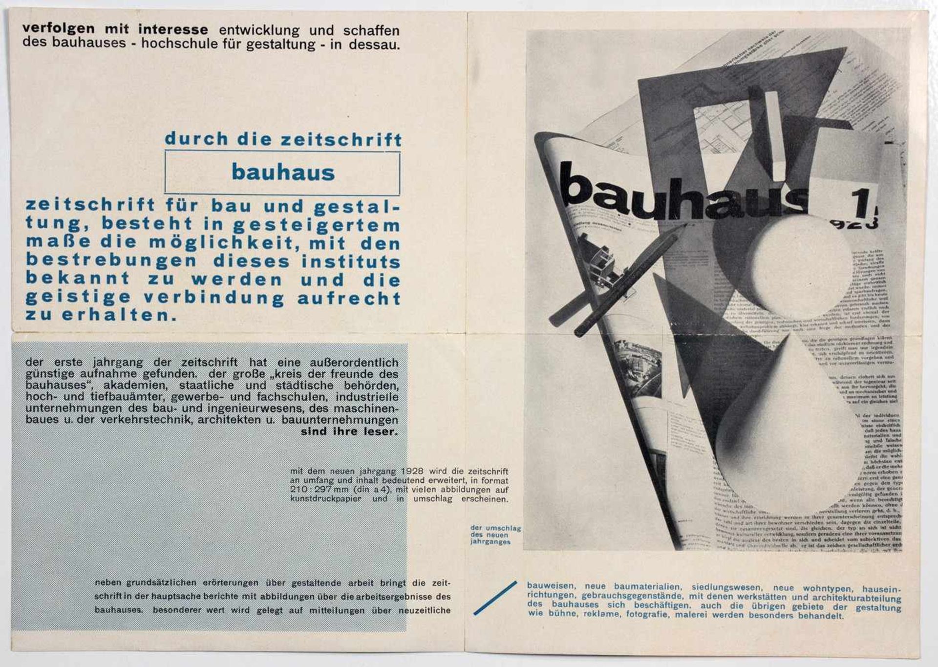 Herbert Bayer - Alle Kreise der Kulturwelt verfolgen mit Interesse Entwicklung und Schaffen des - Image 2 of 2