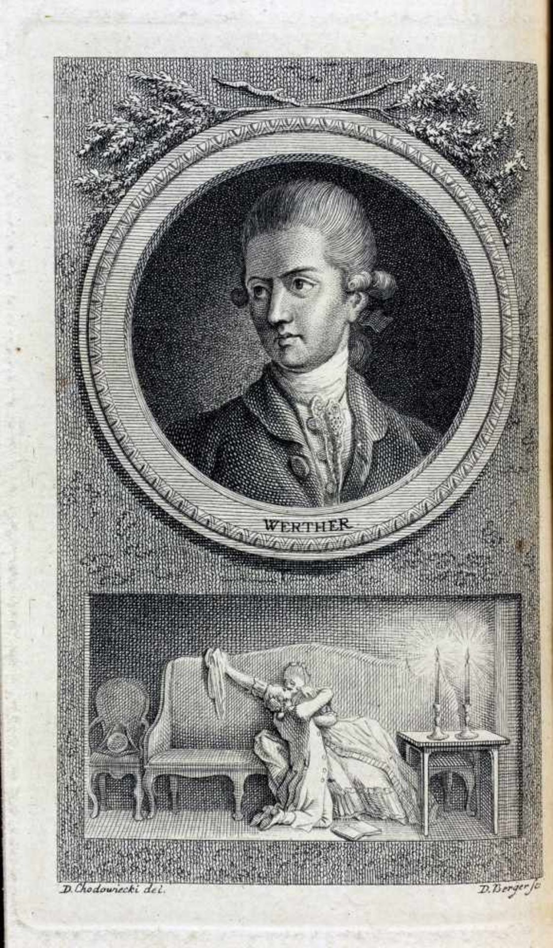 [Johann Wolfgang von] Goethe. Schriften. Erster [bis] Dritter Theil [und] Vierter Band. Berlin, - Image 3 of 3