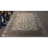 Persian Kashan carpet, 20'11'' x 14'1''