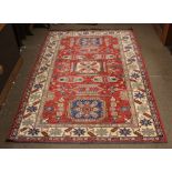 Pakistani Oushak carpet, 5'8" x 8'4"