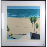 Douglas Morris (American, 20th century), "Coastal Series VII," serigraph, pencil signed lower right,