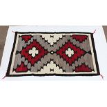 Navajo Ganado carpet, 4'9'' x 2'9''