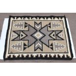 Navajo Two Grey Hills carpet, 5'4'' x 4'3''