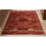 Peshawar Gabbeh carpet, 6 x 8'5"