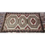 Navajo rug, 59" x 38.5"