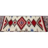 Navajo rug, 60" x 31"