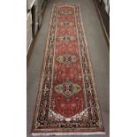 Agra Serapi runner, 2'6" x 16'