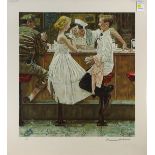 Norman Rockwell (American, 1894-1978), "After the Prom," 1978, lithograph in colors, pencil signed