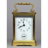 Duverdy & Bloquel carriage clock