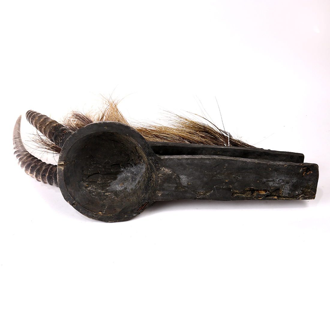 (lot of 2) Ethnographic decorative tribal group, consisting of a Kurumbe or Gurunsi, Burkina Faso, - Image 5 of 5