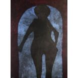 Rufino Tamayo (Mexican, 1899-1991), "Mujer en Negro, from: Rufino Tamayo 15 Litografías," 1973,