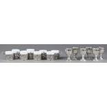 (lot of 14) Continental silver group, consisting of (8) Bavarian .800 silver demitasse cups, with