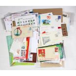 (lot of 200+) International stamp collection, consisting of China PRC first day covers and stamp