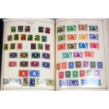 (lot of 100+) Eastern Europe stamp collection, 1940-70, held in two Scott International albums,