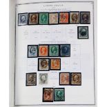 (lot of 100+) United States two volume stamp collection, 19th and 20th Century, mint and used in two