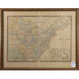 Carte de la Region Orientale des Etats-Unis et de la dominion du Canada, 19th century, engraved