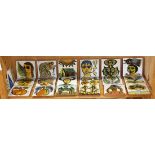 (lot of 18) Greek Mid-Century ceramic tile group, consisting of (18) ceramic tiles, each