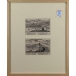 Continental School (19th century), "Pax Aurea," engravings, overall (with frame): 18.25"h x 15"w;