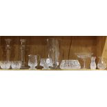 (lot of 11) Crystal and glass decorative group, primarily consisting of Waterford, including (2)