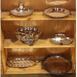 (lot of approx. 23) Silver plate table articles, consisting of serving trays, serving bowls,