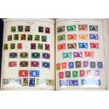 Eastern Europe stamp collection, 1940-70, held in two Scott International albums, well-filled with