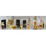 (lot of 14) French perfume group, including Bal a Versailles, Guerlain, Eau du Soir, Anouchka,