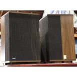 Pair of Bose SDI Series IV speakers, 25"h x 16"w x 14"d