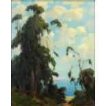 George Demont Otis (American, 1879-1962), "Sunny Day (Lincoln Park, San Francisco)," oil on