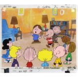 (lot of 5) Charles Schulz (American, 1922-2000), "Flashbeagle," 1984, set of five (5) animation