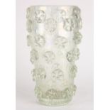 Barovier, Toso & Co. 'A Stelle' vase, executed in lightly iridized Bollicine glass with applied '