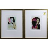 (lot of 10) Andy Warhol (American, 1928-1987), "Mick Jagger, 1975," a portfolio of 10 offset post