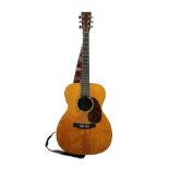 1939 CF Martin and Co Nazareth PA 000-28 natural acoustic guitar, serial number 72249, 39"l