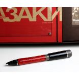 Delta "Indigenous People" limited edition roller ball pen, "Cossack" edition, having a body with