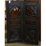 French Provincial carved screen, 42"h x 32"w