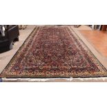 Persian Gazvine carpet, 10'3" x 21'7"