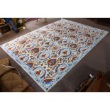 William Morris Arts and Crafts style carpet, 8'9" x 12'2"