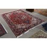 Persian Heriz carpet, 13' x 8'