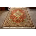 Turkish Hereke carpet, 4'10" x 7'7"