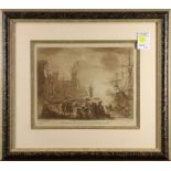 (lot of 2) After Claude Lorrain (French, 1600–1682), From Original Drawings in the Collection of the