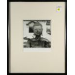 After Dorothea Lange (American, 1895-1965), Buddha Head, gelatin silver print, blind stamped "The