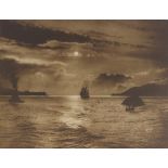 Willard E. Worden (American, 1868-1946) View of San Francisco Bay, 1900, photograph, artist's