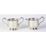 (lot of 2) Sterling silver hollowware group, by Mueck-Cary Co. Inc., New York, consisting of a