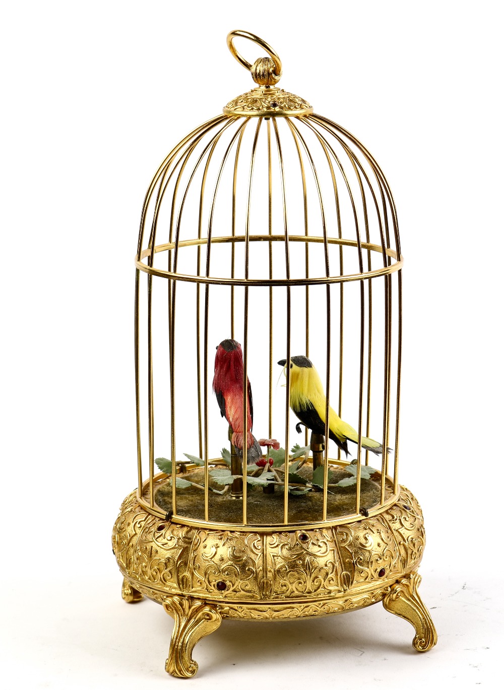 Musical mechanical birdcage automoton - Image 2 of 4