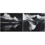 (lot of 2) Bruce Barnbaum (American, b. 1943), Matthes Crest, Matthes Lake Reflection, 1973, and Two