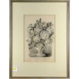 Currier & Ives (Publishers) (American, established 1834–1907), "Moss Roses and Buds," 1870, and "The