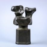 Mario Negri (Italian, 1916-1987), "Glisposi," bronze sculpture, signed verso and monogramed, edition