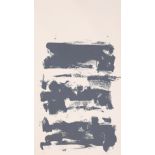Joan Mitchell (American, 1925-1992), "Champs (Grey)," 1981, lithograph on arches, pencil signed