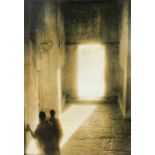 John McDermott (American, b. 1956), "Angkor Wat-Cambodia," 2000, toned gelatin silver print,