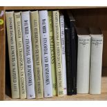 (Lot of 12) Volumes of books on Honore Daumier. Note: Proceeds to benefit the Friends of the Menlo