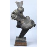 Jacques Schnier, (American, 1898-1988), "The Vision," 1964, bronze sculpture, signed and dated at